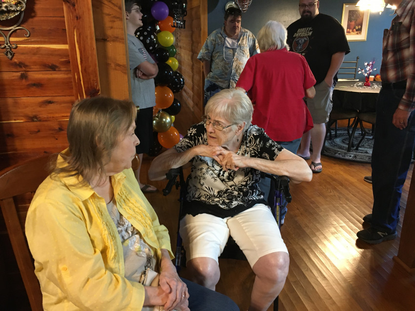 Mary Jane Jones and Jenell Simerley
