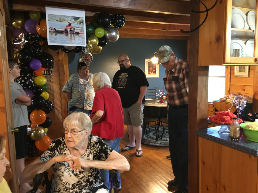 Mary Jane Jones, Jenell Simerley, Ben Gibson, Shawn Bowman, Joe Gibson, Ed Jones and Liz McClanahan
