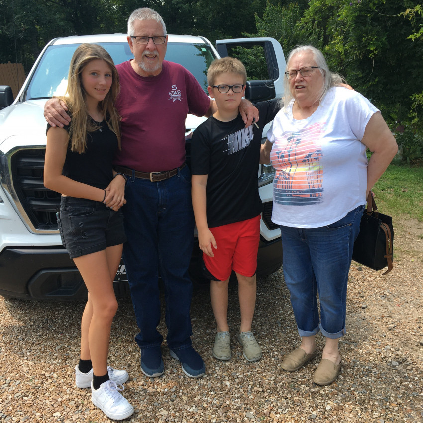 Bethney Causey, Jim Causey, Kasen Causey and Ella Causey
