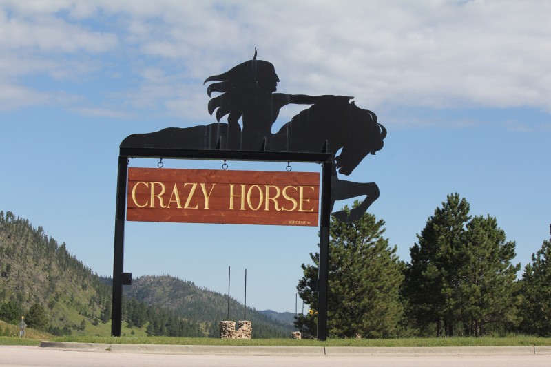 Crazy Horse Memorial 
Black Hills, in Custer County, South Dakota
