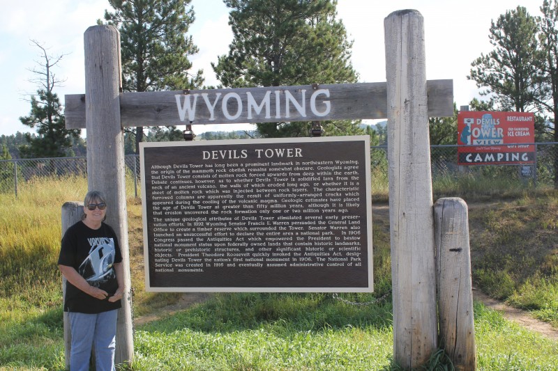 Devils Tower
 Black Hills, near Hulett and Sundance in Crook County, northeastern Wyoming

