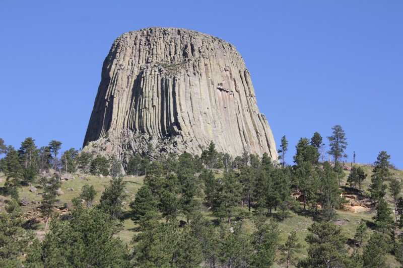 Devils Tower
 Black Hills, near Hulett and Sundance in Crook County, northeastern Wyoming
