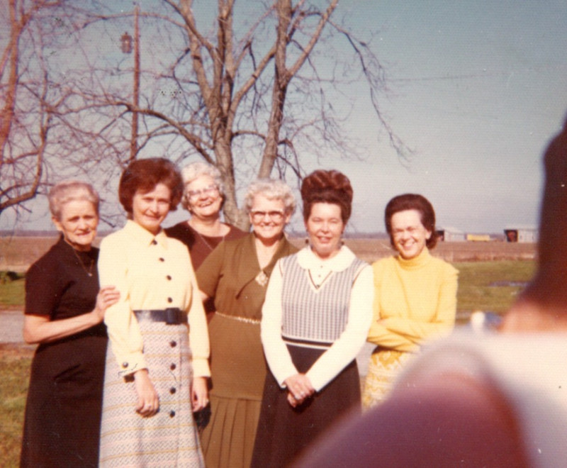 May 1973
Pauline Phillips, Nancy Woosley, Annie Beatrice Crabtree, Linda Bell, Betty Houser, Betty Inez Davis
