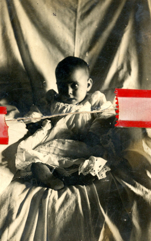 Hazel Woosley 5 months old (c. 1910)
