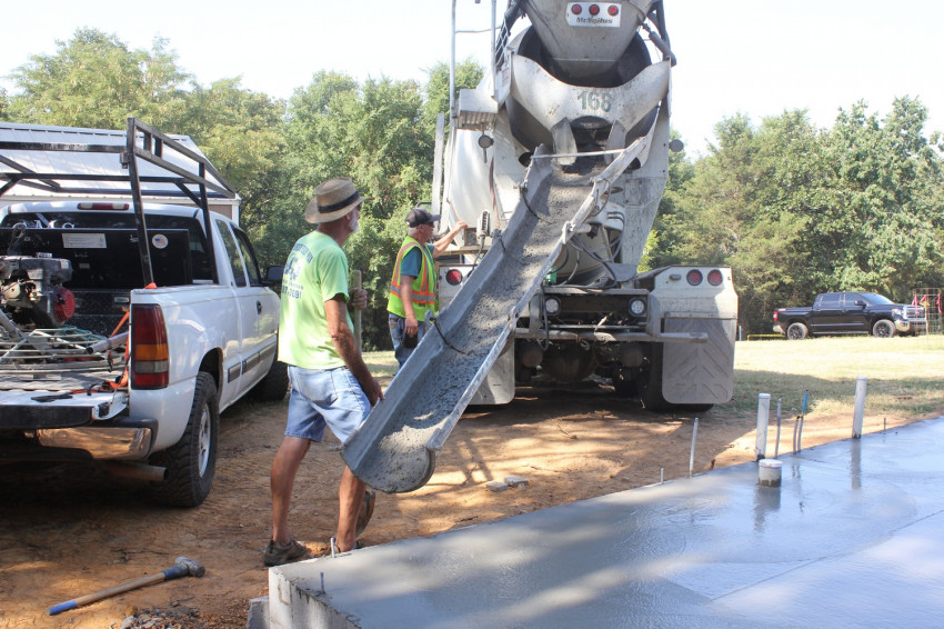 07-06-2022
Concrete work
