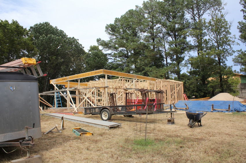 07-27-2022
Carport framing
